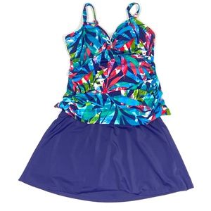 DreamShaper Miraclesuit Bella Tankini skort Mamba